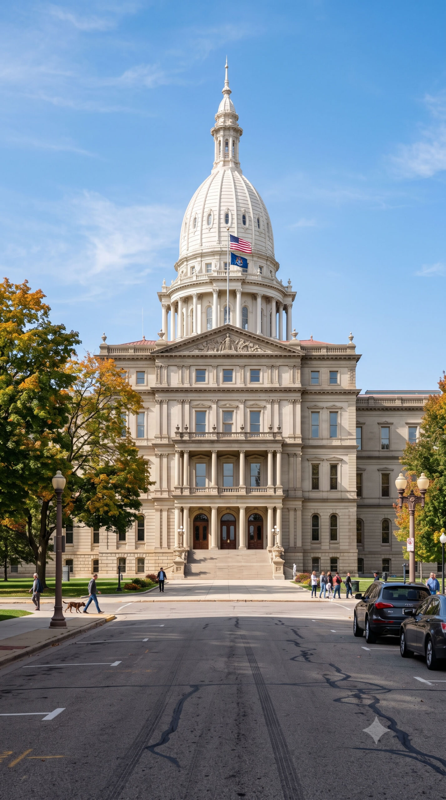 Projects Michigan State Capitol in Lansing